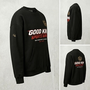 เสื้อสเวตเชิ้ตคอกลมผ้าฝ้ายฟลีซสไตล์สตรีทแวร์ลำลองสำหรับผู้ชาย ฤดูหนาว ขายส่ง รับผลิตตามสั่ง พิมพ์ลายกราฟิก - Product Image 3