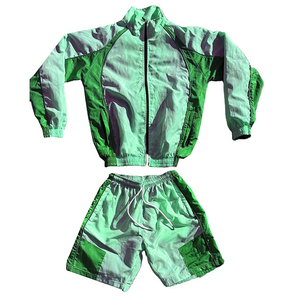 Conjunto Deportivo Corto de Verano Unisex, Chaqueta y Pantalones Cortos Transpirables de Secado Rápido, Tallas Grandes, MADE BY BS - Product Image 6