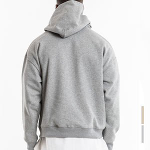 Cheap Mens Hoodies Wholesale Plain Pullover Sweatshirt Bulk Solid Color Cotton <b>Fleece</b> <b>Hoody</b> For Men Custom Manufacturer Sale - Product Image 3