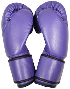 Gants de boxe en PU rose avec fermeture Velcro, respirants, à doigts entiers, unisexes, pour l'entraînement de boxe - Product Image 6