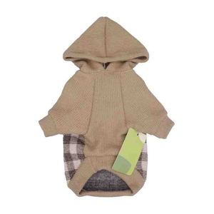 Sudadera con Capucha Blanca Personalizada para Perro 2026 con Bolsillo, de Algodón, Resistente al Viento y Ecológica, Ropa de Otoño para Mascotas - Product Image 2