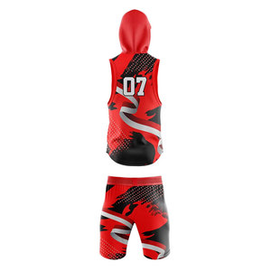 เสื้อและชุดยูนิฟอร์มฟุตบอลแบบ Flag Football คุณภาพสูง พร้อมบริการสกรีนลายแบบ Sublimation สำหรับทีม  ออกแบบได้ไม่จำกัดรูปแบบ  สามารถปรับแต่งได้ตามต้องการ - Product Image 2