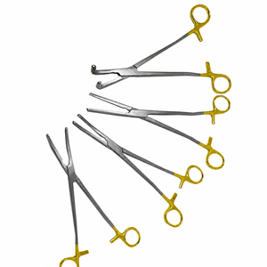 Pinzas Zeppeline de Alta Calidad, Pinzas de Acero Inoxidable para Histerectomía, Instrumento Quirúrgico de Obstetricia y Ginecología con Certificación CE - Product Image 1