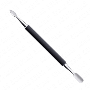 Outil professionnel en acier inoxydable à double extrémité pour nettoyer les ongles, enlever les cuticules et repousser les peaux mortes, pour la manucure, la pédicure, les salons de beauté et les soins des ongles - Product Image 3