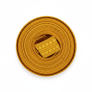 Bordure en dentelle tressée double face dorée de haute qualité, garnitures uniformes en fil de bouillon et galon, fabricant de tresses textiles - Product Image 1