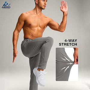 Service OEM ODM – Pantalons de jogging homme Techwear extensibles 4 directions, imperméables, pour la randonnée, les tenues décontractées, le fitness et la course à pied - Product Image 3