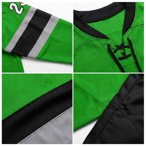 Uniformes de hockey sur glace professionnels personnalisés de haute qualité avec logo personnalisé imprimé, service OEM, vêtements de sport haut de gamme - Product Image 6
