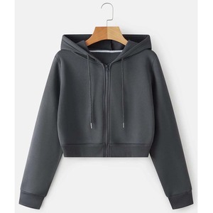Sweat à capuche court pour homme, coupe oversize, pour le sport et le fitness, style décontracté - Product Image 6