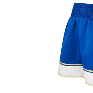 Pantalones Cortos de Boxeo para Hombre, Color Azul, Blanco y Dorado, Transpirables, Ligeros, de Secado Rápido, Ajuste Holgado, para Adultos, Artes Marciales - Product Image 6