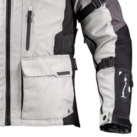 Veste de tourisme longue en textile pour homme, imperméable, homologuée CE niveau 1 2, protection, fabricant OEM, fournisseur de marque privée