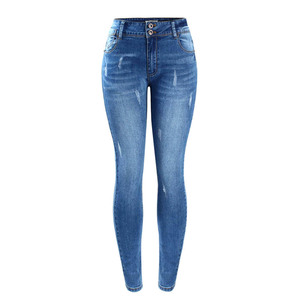 Jean en denim décontracté pour femme, coupe droite large, respirant, effet vieilli, écologique, style streetwear vintage - Product Image 6