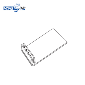 Nouveau porte-cartes angulaire en PS de 40 mm, moulé par injection, disponible pour l'industrie OEM - Product Image 1
