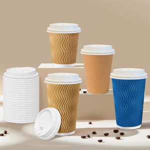 Confezione da 150 Coperchi Monouso in Plastica per Bicchieri di Carta da 10/12/16/20/24 oz, per Bevande Calde/Fredde, Copertura 3,54 Pollici - Product Image 2
