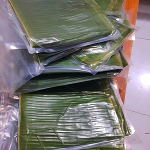 Hojas de Plátano Congeladas a Granel, Proceso de Congelación IQF, Tamaño Grande, Forma Especial, Envoltura para Alimentos, Pasteles Tradicionales Vietnamitas - Product Image 1