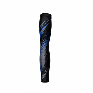 Mangas de compresión para hombre, personalizadas, para entrenamiento deportivo, fitness, running, ciclismo, transpirables, flexibles, elásticas, de soporte y protección. - Product Image 1