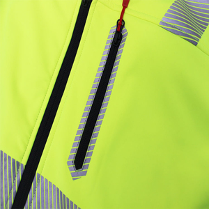 Chaqueta de Seguridad Reflectante de Alta Visibilidad Personalizada para Hombre, Chaleco de Trabajo de Alta Visibilidad con Logotipo, Servicio OEM, Personalizable - Product Image 5