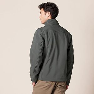Factory Price Tactical Softshell <b>Jacket</b> for <b>Men</b> Tactical Coat Outdoor Wear <b>Men's</b> Windproof Fleece Zip up <b>Soft</b> <b>Shell</b> <b>Jacket</b> - Product Image 2