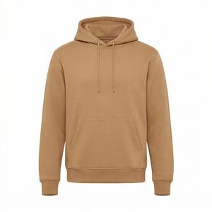 Sudadera con capucha vintage de algodón 100% de alto gramaje para hombre, larga, con lavado ácido, color liso, oversize, talla XS, de invierno, con forro polar, estampado personalizado - Product Image 1