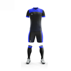 Quick Dry Fit <b>Soccer</b> Uniform Breathable Men's Football Jersey 100% Polyester Mesh <b>Soccer</b> Uniform Moisture Wicking Team Kit - Product Image 4