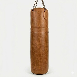 Sac de frappe en cuir 2026, modèle 5KG, robuste et creux, pour entraînement de boxe et MMA, usage domestique, pour adultes - Product Image 4
