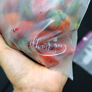 Bolsa de comida reutilizable con doble cremallera hecha de bolsas ecológicas de almidón de alta calidad para la conservación de la frescura - Product Image 3