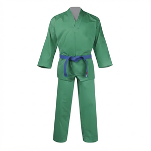 Uniforme de Taekwondo Tradicional PureGeneral de Cuello Blanco, Poliéster, Personalizable, Cómodo y Lavable para Niños y Jóvenes - Product Image 3