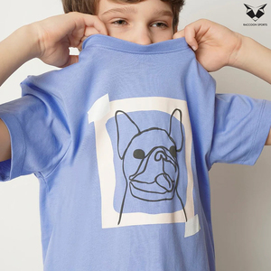 Camisetas Personalizadas para Niños, 100% Algodón, Suaves y Transpirables, de Manga Corta, con Diseños Gráficos, al por Mayor, Estilo Casual - Product Image 5