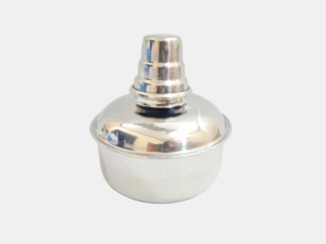 ตะเกียงแอลกอฮอล์พรีเมียม - ตะเกียงแอลกอฮอล์สแตนเลสสตีลแบบใช้ซ้ำได้ ทนความร้อนสูง สำหรับการฆ่าเชื้อทางการแพทย์ในห้องปฏิบัติการและคลินิก - Product Image 5