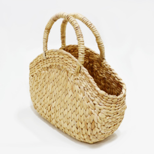 WINTOP Eco-Friendly Seagrass Rectangle Multifunction <b>Straw</b> Flower Gift <b>Basket</b> Handmade Rustic Creative Woven Portable - Product Image 5