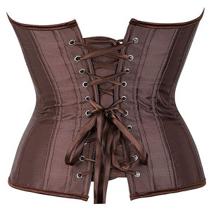 Women Sexy Genuine Leather <b>Gothic</b> Over Bust Steel Boned Plus Size Customised <b>Corset</b> Top Women <b>Corset</b> for Winter Wear - Product Image 4