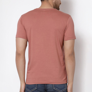 เสื้อยืดผู้ชายผ้าฝ้ายแท้ 100% คุณภาพสูง ทรงปกติ ขายส่ง สีพื้น ระบายอากาศได้ดี ปรับแต่งได้ - Product Image 2