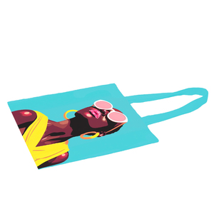 Wholesale Price Attractive Pattern Cotton Bag Elegant Design Recycled Cotton, <b>Canvas</b> Printed Tote Bag. - Product Image 3