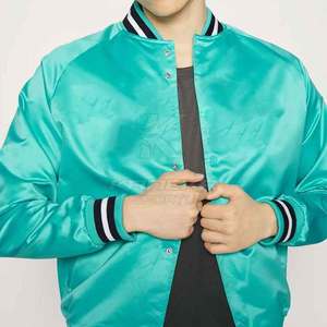 Silk Jackets Lightweight Eco-Friendly Breathable Stand Fashion Clothing <b>Covered</b> <b>Button</b> Closure Comfortable Everyday Fit Men's - Product Image 5