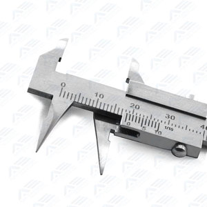 Jauge Boley en acier inoxydable à précision micro-métrique réglable par bouton manuel, instrument dentaire - Product Image 5