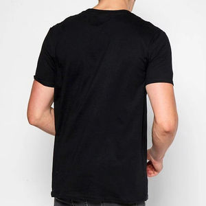 Camiseta de Verano para Hombre con Logotipo Bordado Personalizado, 100% Algodón, Cuello Redondo, Corte Regular, Transpirable y Ecológica, Diseño Casual - Product Image 5