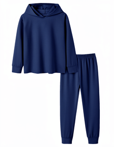 Conjuntos Deportivos de Dos Piezas para Niñas, Talla Grande, Transpirables, Ecológicos, para Gimnasio, con Logotipo Personalizado, Estilo Jogger, Casuales, para Invierno, 2022 - Product Image 4