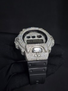 Pahal Jewels YUHJ45454 Luxury <b>Digital</b> Watch with Sapphire Crystal Dial Stainless Steel Case LED Display Bracelet Clasp for Men - Product Image 4