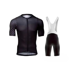 Ensemble de maillot de cyclisme pour homme personnalisé, nouveau design, séchage rapide, style décontracté, manches courtes, pour la saison d'automne - Product Image 1