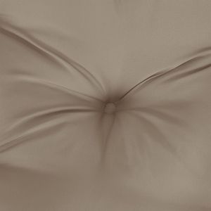 Coussin de banc de jardin extérieur en tissu Oxford taupe avec rembourrage en fibres creuses – Coussins et oreillers d'extérieur haut de gamme - Product Image 5