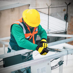 Gants de travail anti-impact en cuir sur mesure, vente en gros, protection des mains pour la construction, gants de travail résistants au feu pour mécaniciens - Product Image 5