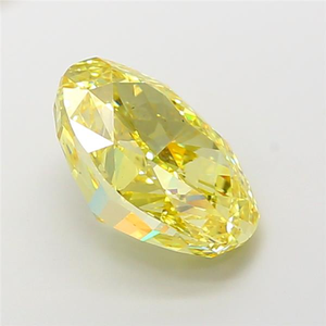 Diamants de laboratoire jaunes intenses de qualité supérieure, prêts à l'exportation, taille ovale, avec certification IGI, pour la vente en gros aux bijoutiers du monde entier - Product Image 3