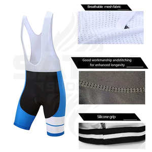 Maillot et short de cyclisme respirants grande taille, personnalisables, 100 % polyester, séchage rapide, pour activités de plein air – Nouveauté très demandée - Product Image 4
