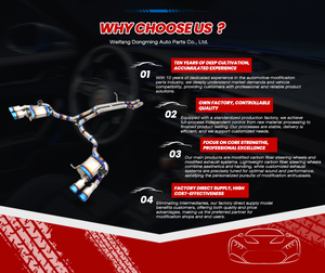 Toyota GR86(ZN8)/Subaru BRZ(ZD8) 2.4 Volledig SS304 RVS Klepbediende Cat-Back Uitlaatsysteem - Product Image 4