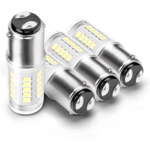 Ampoules LED blanches 12V-24V à double contact avec base baïonnette DC 5W 1004 1076 1176 90 1130 S8 68 78 96 pour voiture, remorque, camping-car - Product Image 1
