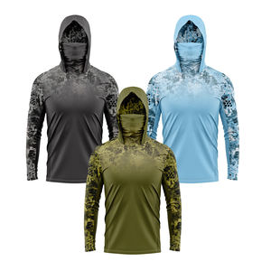 Camisas de Pesca para Hombre, Manga Larga, Protección UV, Secado Rápido, Transpirables, Impermeables, Resistentes al Viento, con Estampado, SPF 50, Nueva Moda de Verano, Venta al Por Mayor - Product Image 5