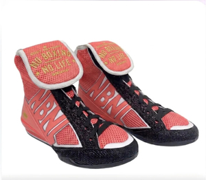 Chaussures de boxe légères de qualité supérieure, respirantes, à lacets, en cuir synthétique résistant à l'usure, semelle antidérapante, No Boxing No Life - Product Image 2