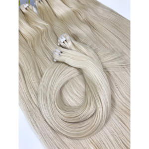 Extensions de cheveux humains 100% vierges Remy, couleur blanche, 20 pouces, lisses, en stock, haute qualité, couleur froide, grande réduction - Product Image 6