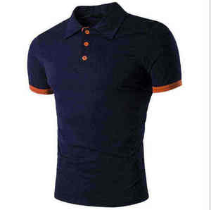 Polo unisexe à prix d'usine en gros, uniforme, polo homme à manches courtes, polo de golf uni - Product Image 5