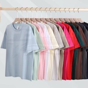 Camiseta de Cuello Redondo Estampada Personalizada de Alta Calidad, 200 Gramos, 100% Algodón, para Hombre, Talla Grande, Ecológica y Deportiva - Product Image 2