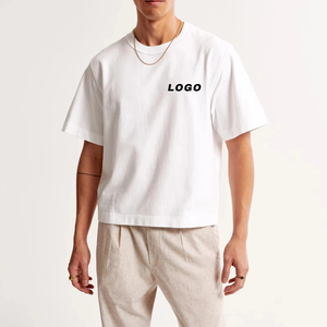 Streetwear sur mesure, motif graphique, coton biologique 100% lourd, tricot uni, imprimé, respirant, coupe ample, pour homme - Product Image 1